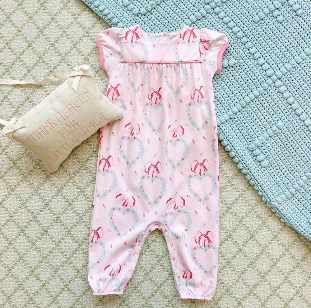 NEW BEAUFORT BONNET girl's penny playsuit in fancy like floral